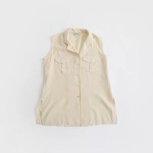 SPARKS Ivory Silk blouse  Sz. 38